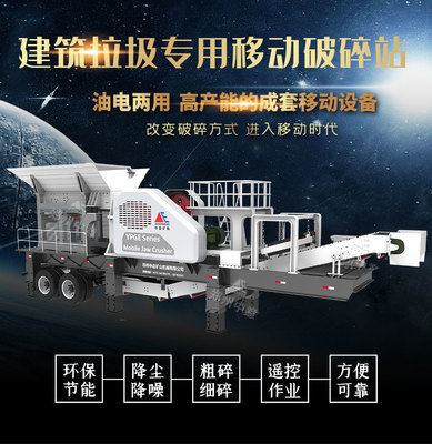 建筑垃圾再生利用与环境保护专用设备的跨界价值